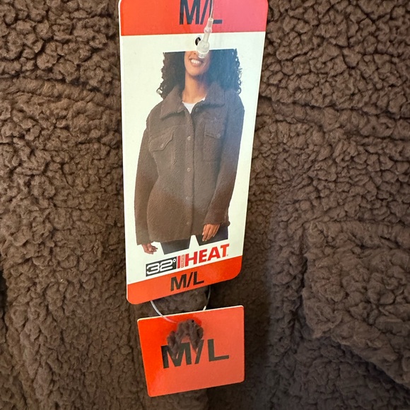 42 Degrees Teddy Shirt in Chocolate Brown M - Picture 3 of 8